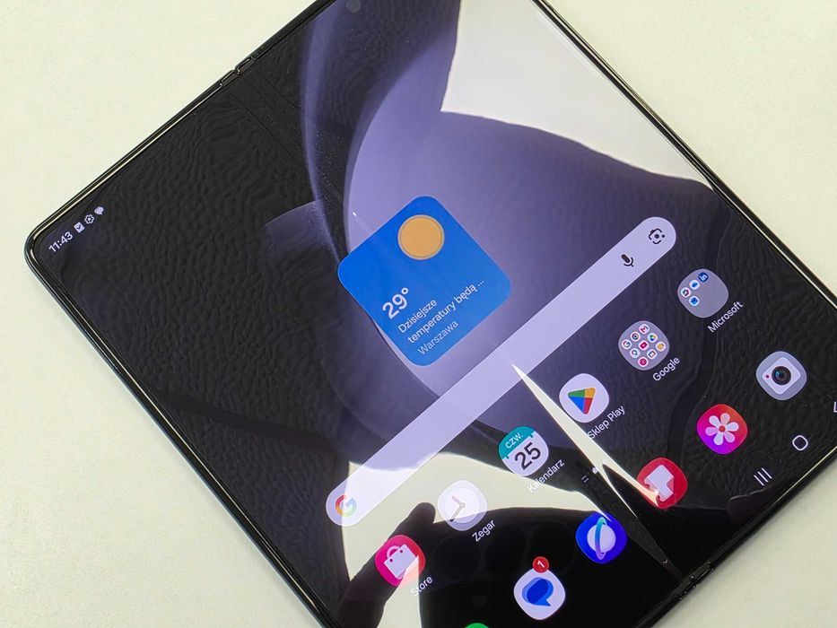 Samsung Galaxy Z Fold5 Dual SIM/ 12GB/ 512GB/ Phantom Black/ Grade A- + ładowarka/ NOWA BATERIA/ GW 12 MSC