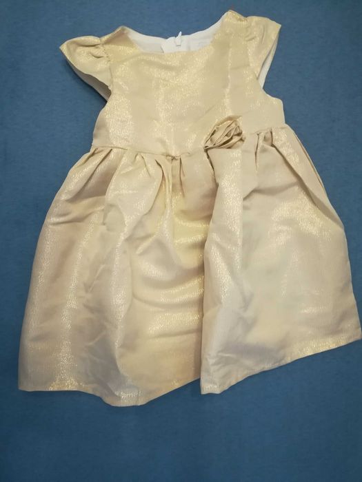 Sukienka r. 86 złota