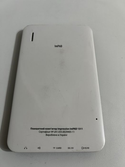 Планшет Impression ImPAD 1311 для навчання та розваг