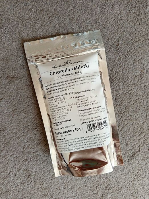Chlorella w tabletkach 250g