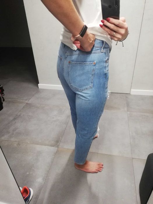 Spodnie jeansowe JEANSY River Island