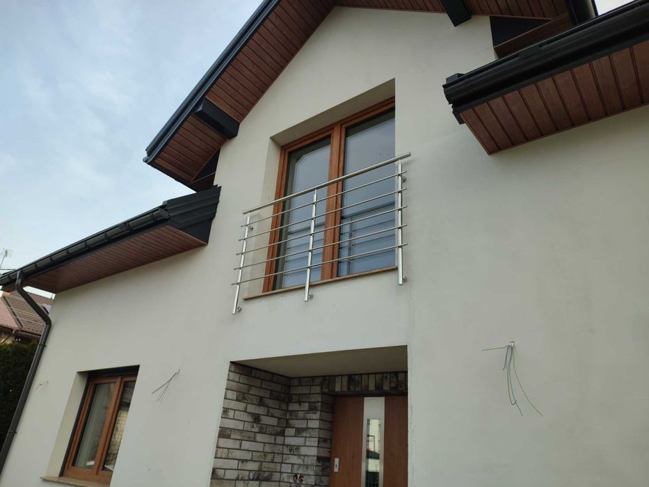 Balustrady ze stali nierdzewnej