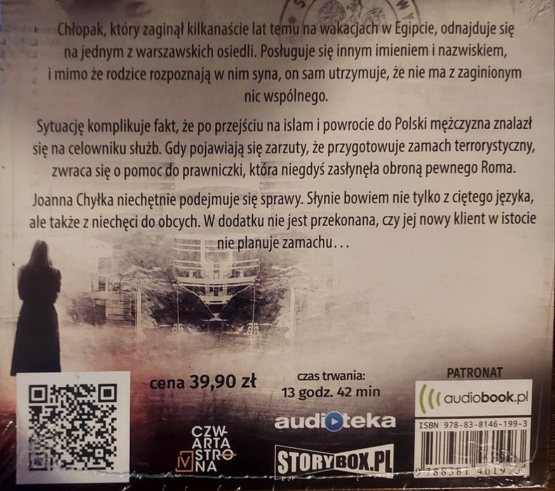 Inwigilacja Remigiusz Mróz CD audiobook