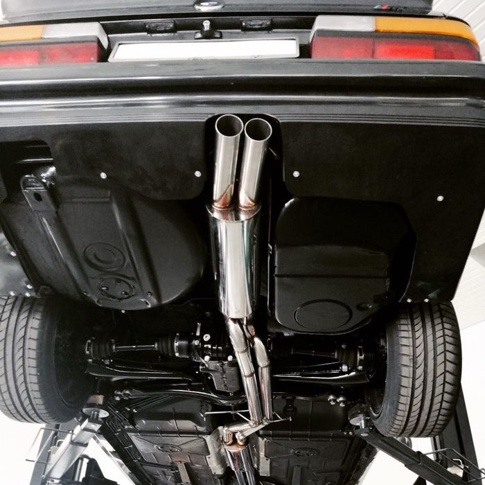 -= BMW E28 5 5er 518 m20 528 M5 tłumik wydech klasyczny ProCustom -=