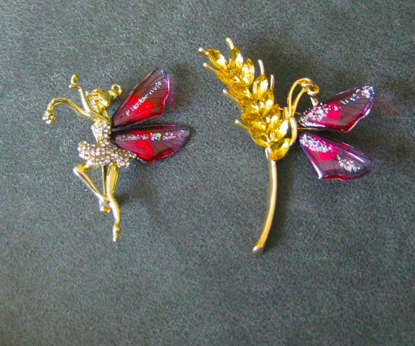 Alfinete / Broche / Pregadeira Fada NOVO
