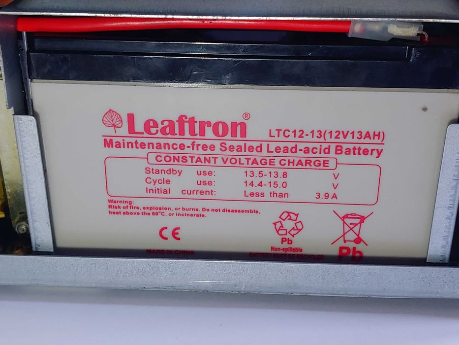 APC SMART-UPS 620/400 ват+аккумулятор Leaftron 13ah