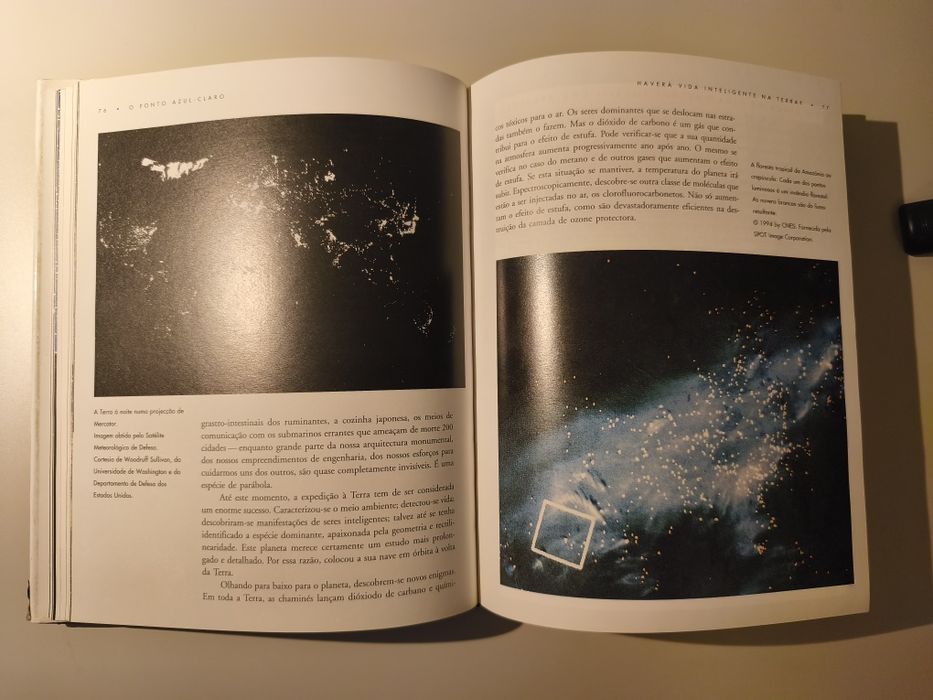 O Ponto Azul Claro carl Sagan