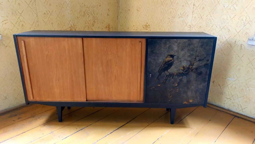 Komoda PRL stylizowana