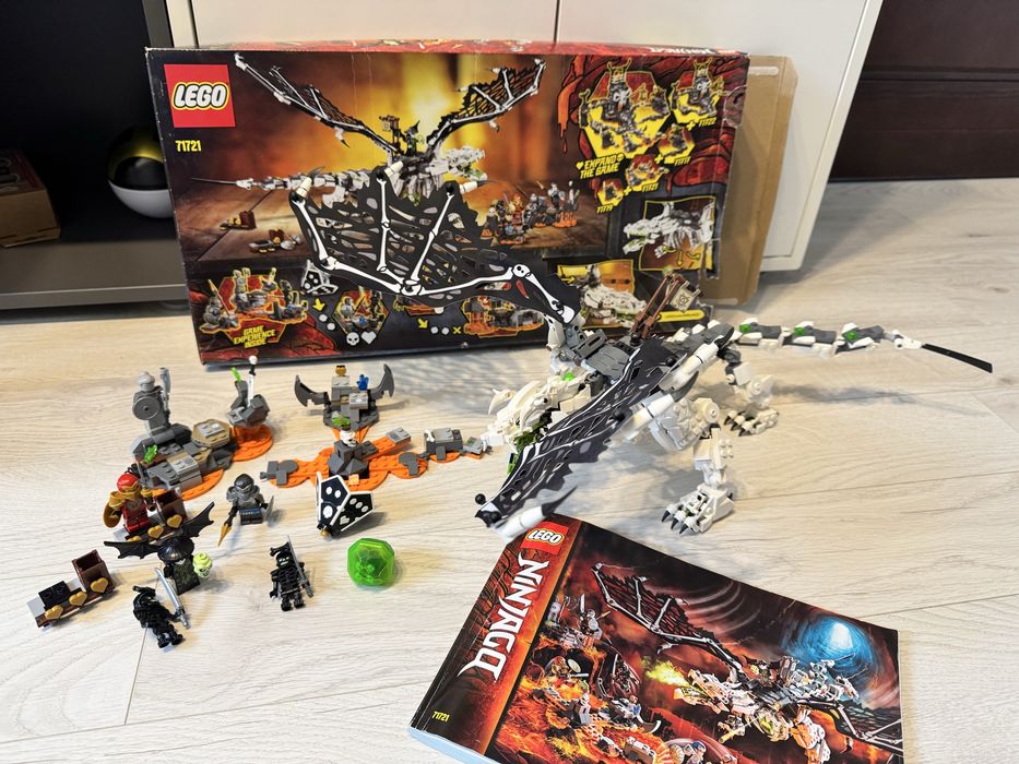 Lego ninjago 71721 smok szkieletowego czarownika