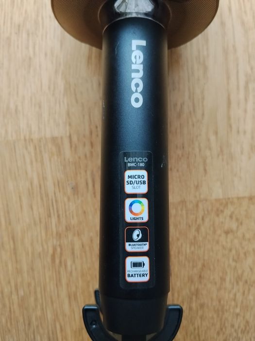 Mikrofon Karaoke Lenco BMC-180BK