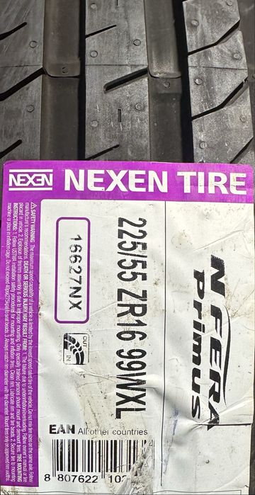1X NOWE Nexen N Fera Primus 225/55 ZR16