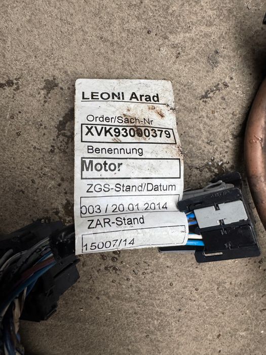 Instalacja Wiązka Silnika Mercedes Atego III E6 OM934