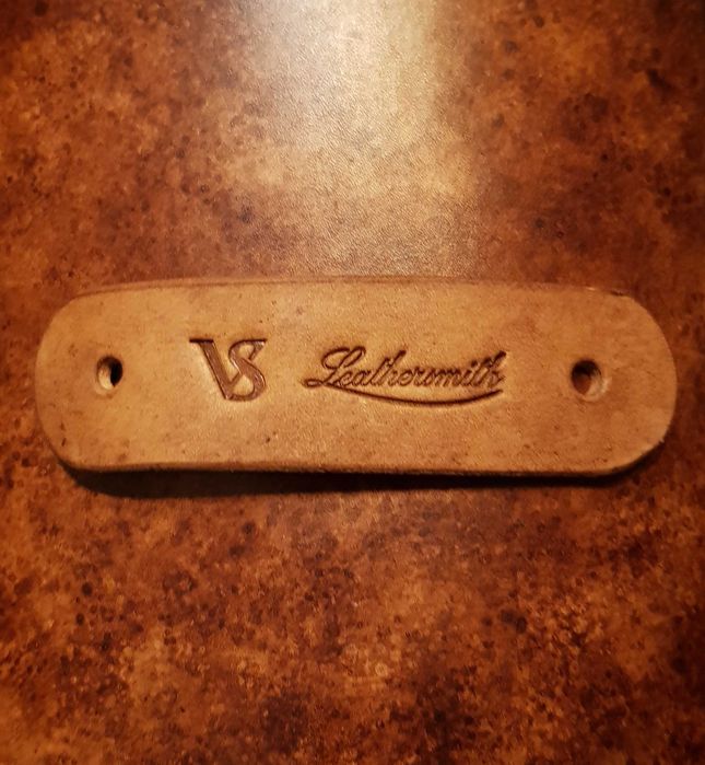 Natal - Porta garrafa Couro Vegetal Personalizado