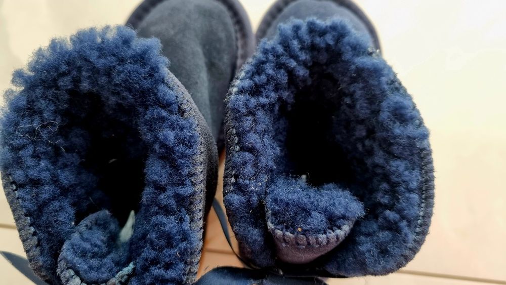 Buty emu śniegowce skóra rozmiar 25 Gebra