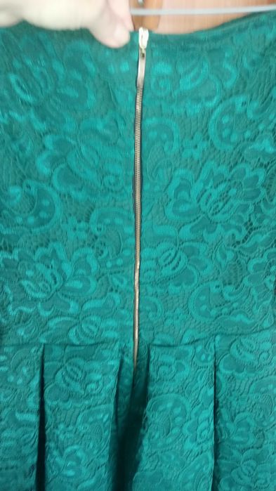 Piękna koronkowa sukienka S.Moriss j.nowa roz S chrzest, ślub, komunia