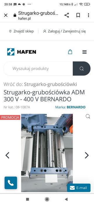 Strugarka grubościówka mało używana
