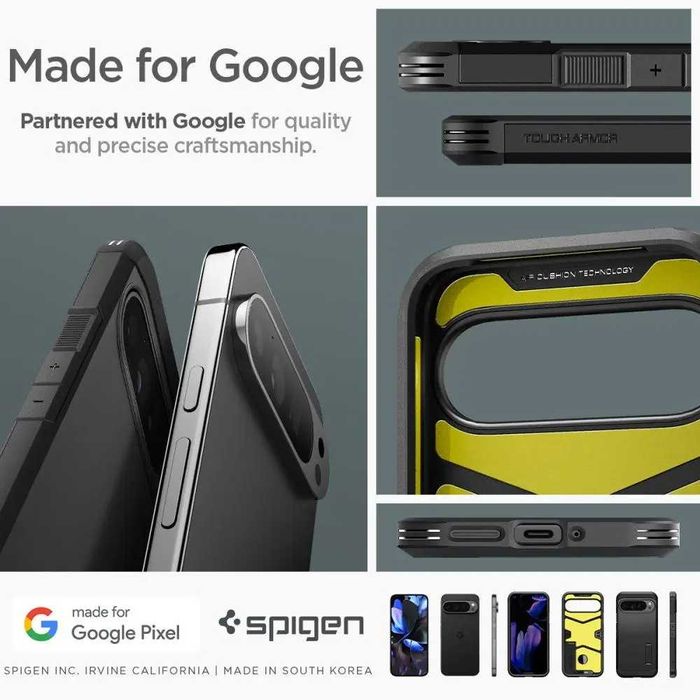 Чехол Spigen Tough Armor для Google Pixel 9 Pro XL Black