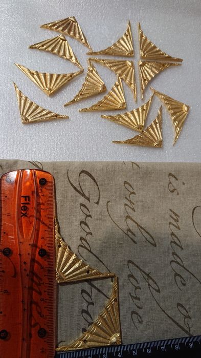 Накладки, декор, деталі латунні /бронзові
