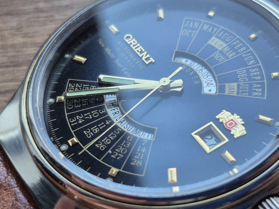 Orient Multicalendar вінтажний 90х років