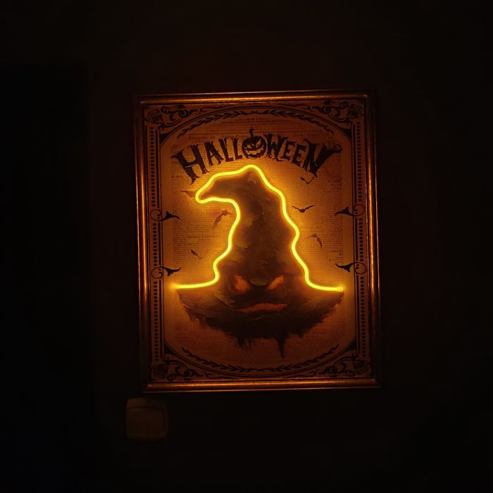 Obraz LED Halloween