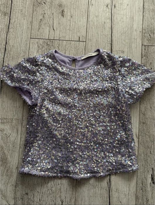 Кофтина, топ, футболка в паєтках
