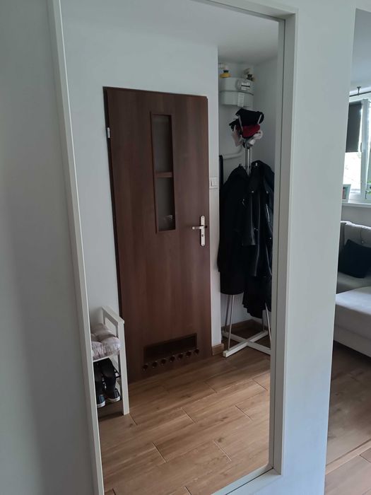 Lustro białe duże