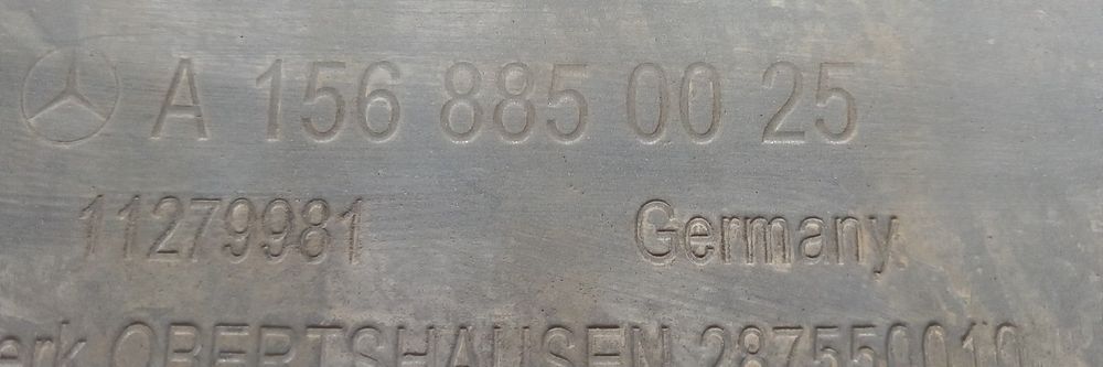 Pára-choques trás MERCEDES-BENZ GLA (X156)