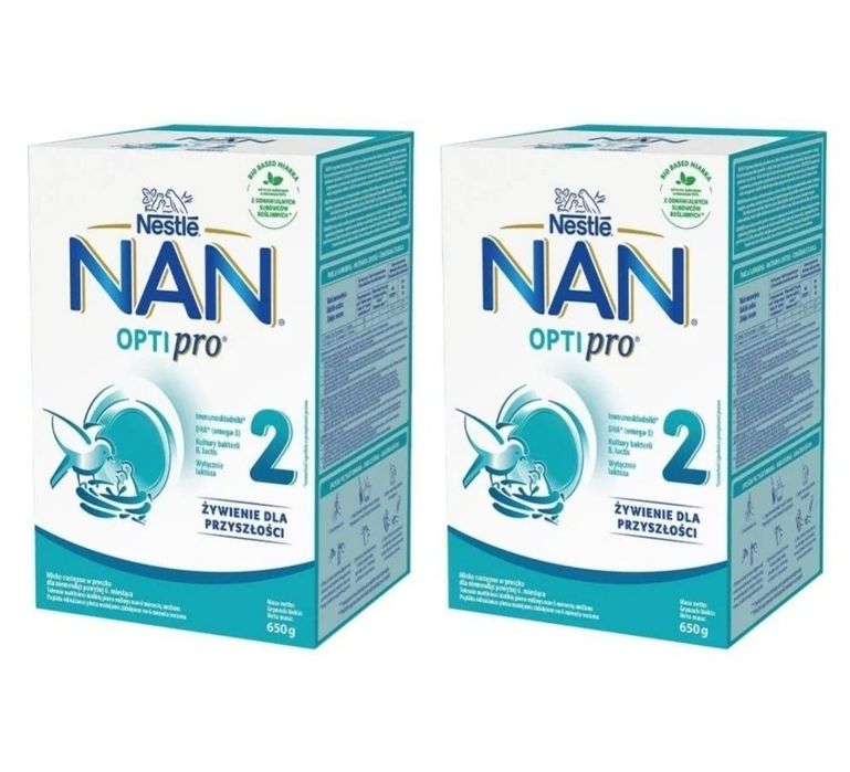 Суха молочна суміш НАН NAN 2-3- 4-5 Нестле