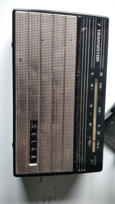 Stare zabytkowe radyjko