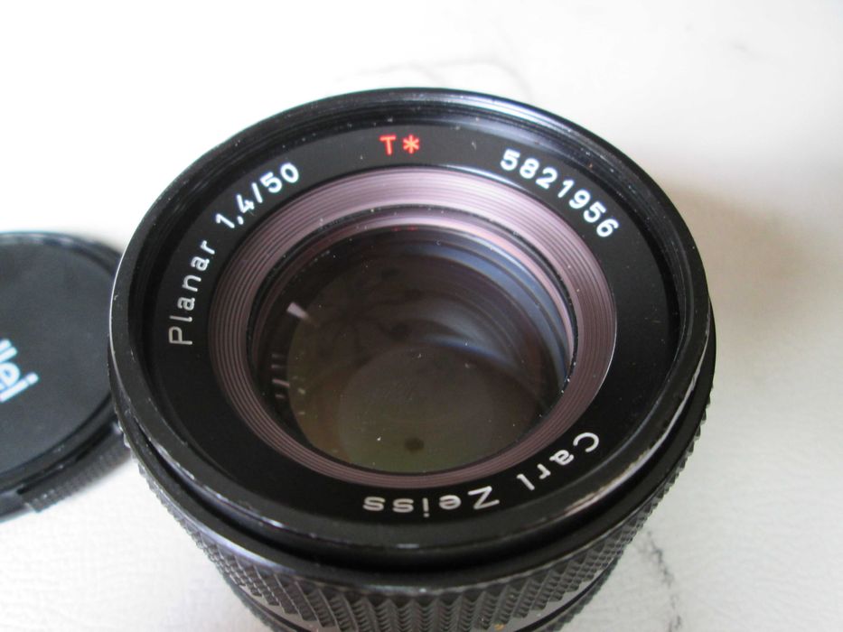 Old Contax Zeiss Planar 50/1.4 GL optics EF mount (Super Speed
