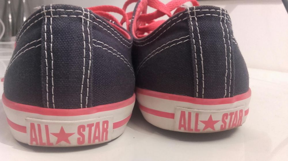 Trampki converse granatowe dzinsowe slim All Star
