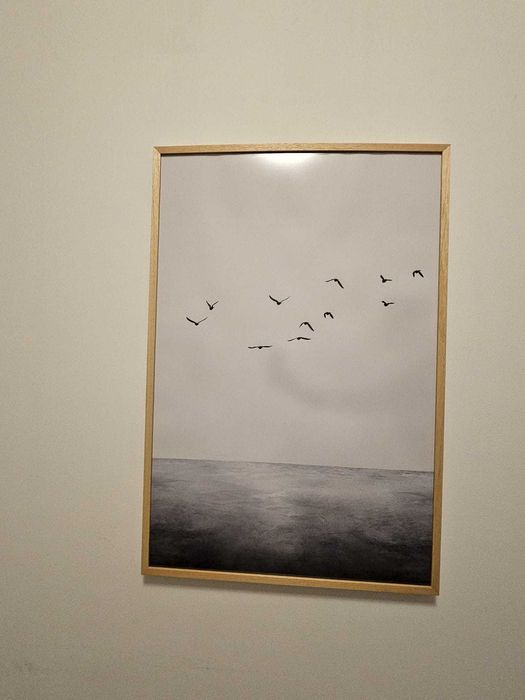 Poster Ocean com moldura - 60x90