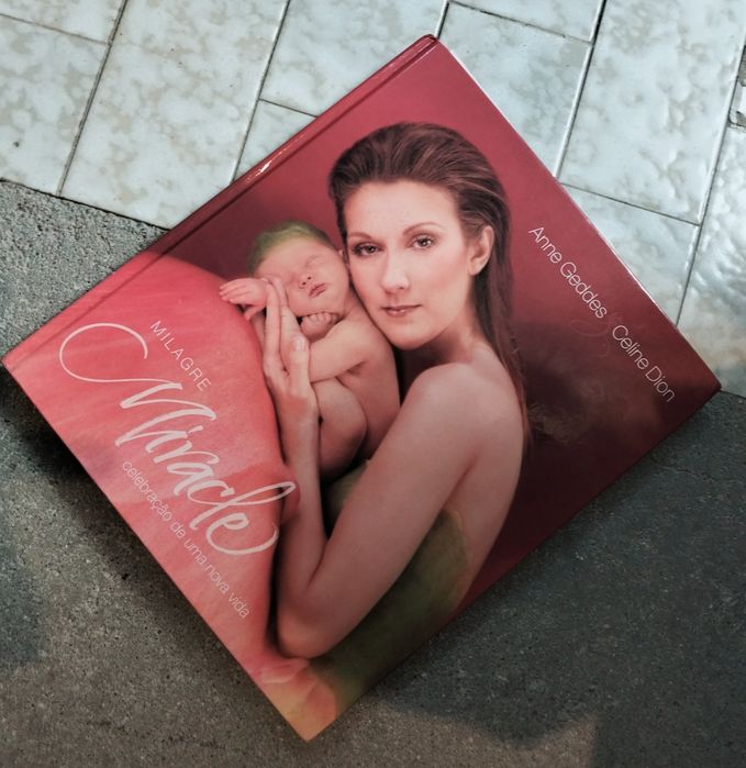 Livro fotográfico Milagre Celine Dion