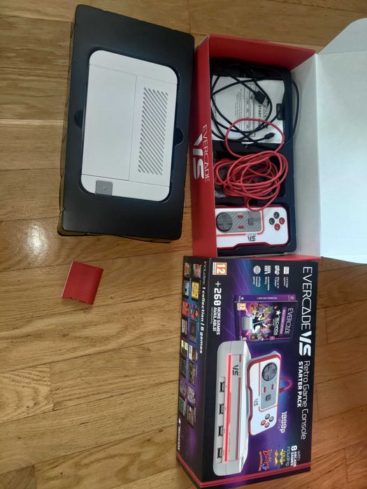 Evercade VS przerobiona + EverSD 32GB