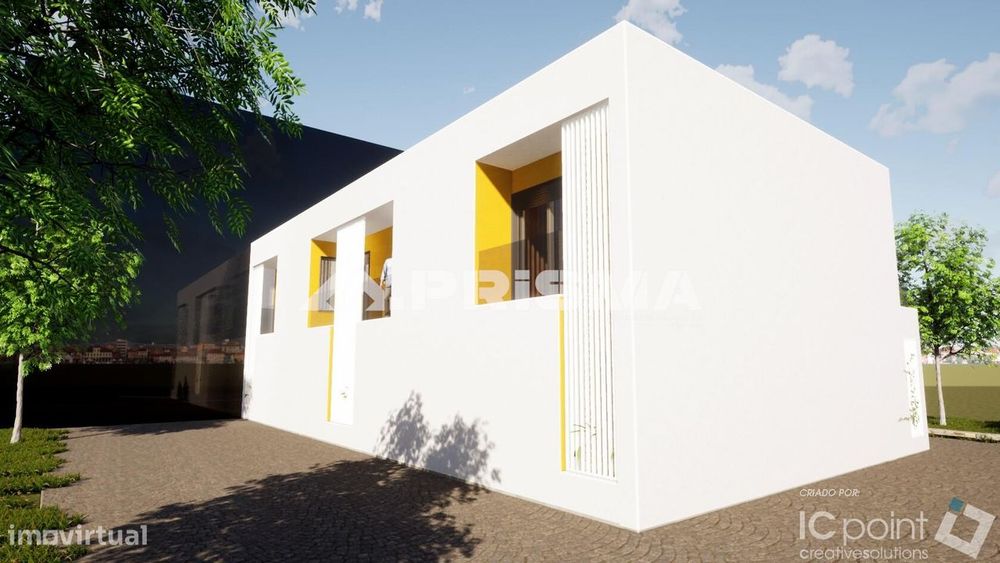 Oportunidade Imperdível! Lote para Construção de 2 Moradias em Zona Tr