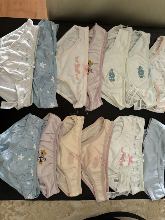 Lotes de Cuecas menina 3A, 4A, 5A