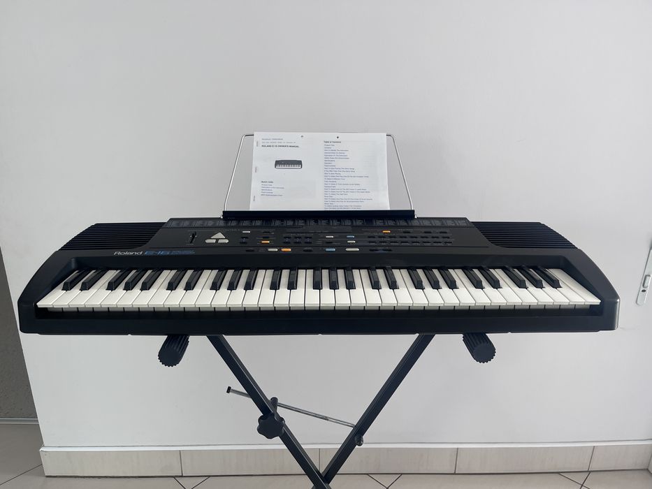 Roland E-16 syntezator, keyboard