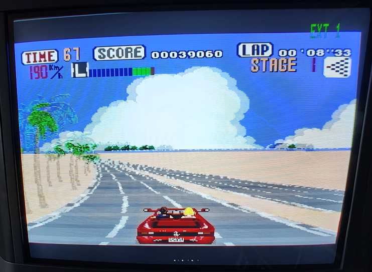 Outrun - Mega Drive