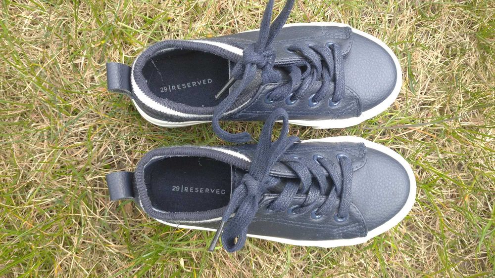 Buty chłopięce rozm.29, trampki ekoskóra Reserved obuwie półbuty