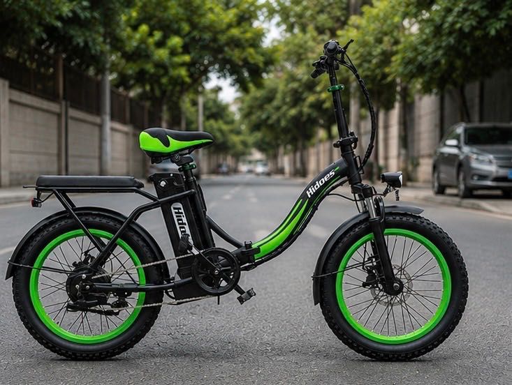 Bicicleta elétrica dobrável Hidoes C1 750W