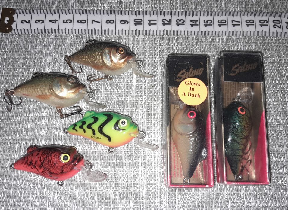 Woblery salmo boxer 4.5cm sr 6szt