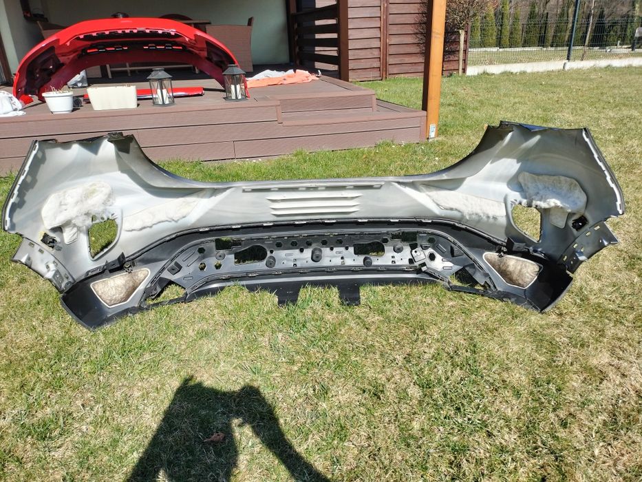 Zderzak tył tylny Ford Puma grafit bez lakierowania magnetic Grey