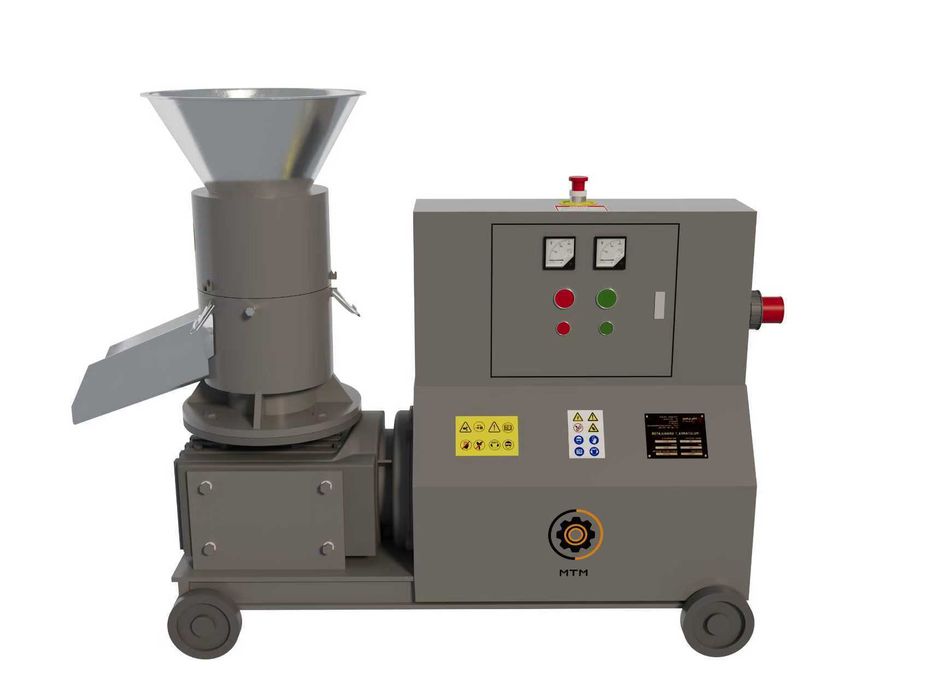 Peleciarka wolnooobrtoowa 7.5kW Model EWP-200