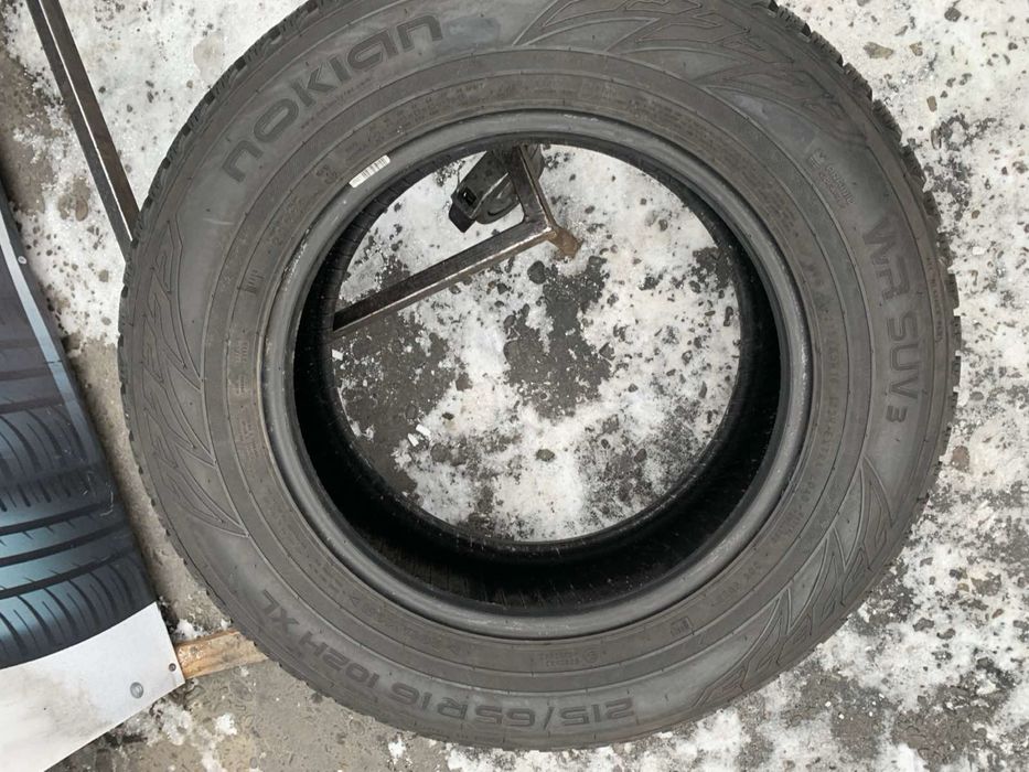 Шини 215/65 R16  Nokian 7,5мм зима, 2020р