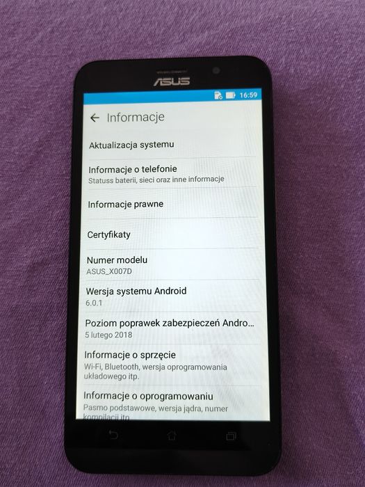 Asus zenfone GO sprzedam