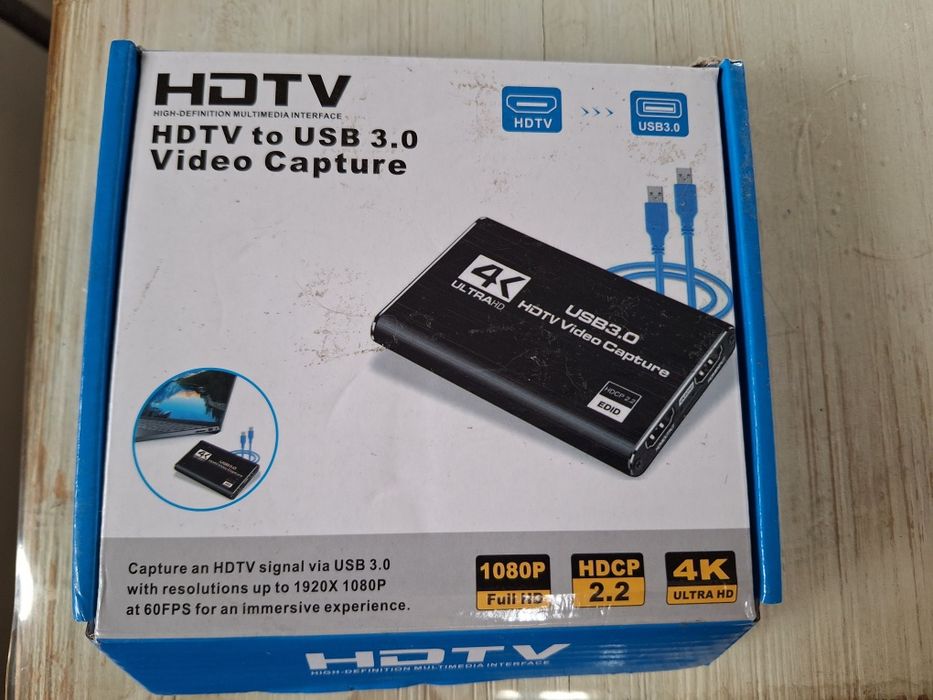 Nowa Video Grabber hdmi nagrywarka obrazu usb 4K B73 streaming