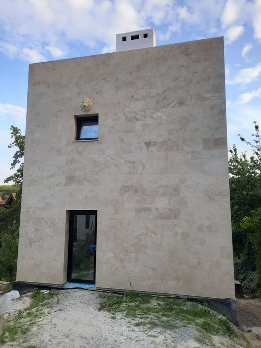 Камінь-Травертин-Фасад-Інтер'єр