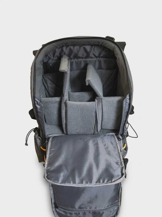 Mochila profissional grande de 32 litros para câmeras DSLR e SLR, com compartimento para laptop de 17 polegadas, à prova d'água.
