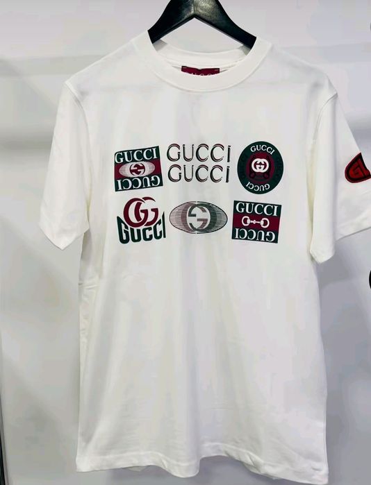 Camisolas da cor preto e branco da marca gucci varios tamanhos