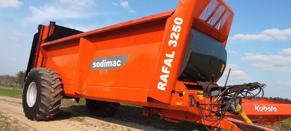 Rozrzutnik obornika Sodimac Rafal  3250 hydraulika